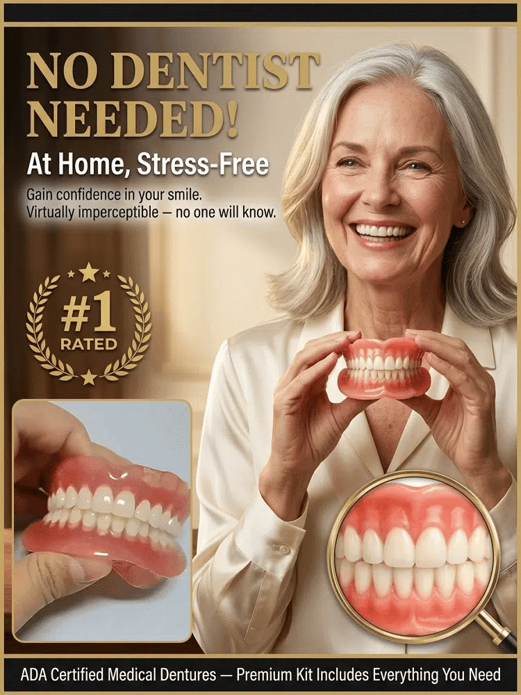 Raulmn® Premium Complete Dentures | Comfortable, Natural-Looking Smile