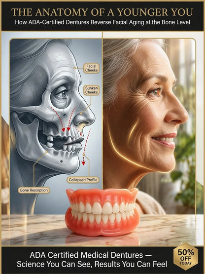Raulmn® Premium Complete Dentures | Comfortable, Natural-Looking Smile