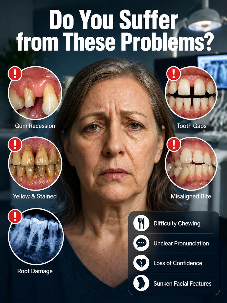 Raulmn® Premium Complete Dentures | Comfortable, Natural-Looking Smile