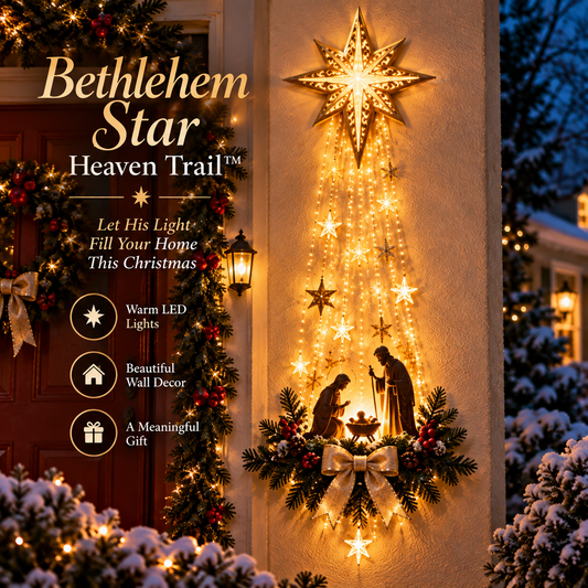 ✨ Last Day Sale | Up to 90% Off – Lighted Holiday Wall Decor✝️