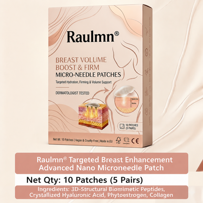 🔥Limited-time 80% sale--Raulmn Targeted Breast Enhancement Advanced Nano-Microneedle Patches