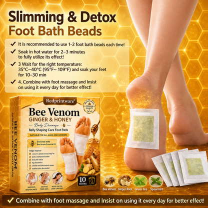 Redprintware® Bee Venom Ginger & Honey Care Foot Pads - Alin