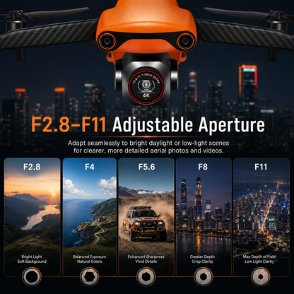 🚁 Raulmn™ Foldable GPS Camera Drone with HD Aerial Photography