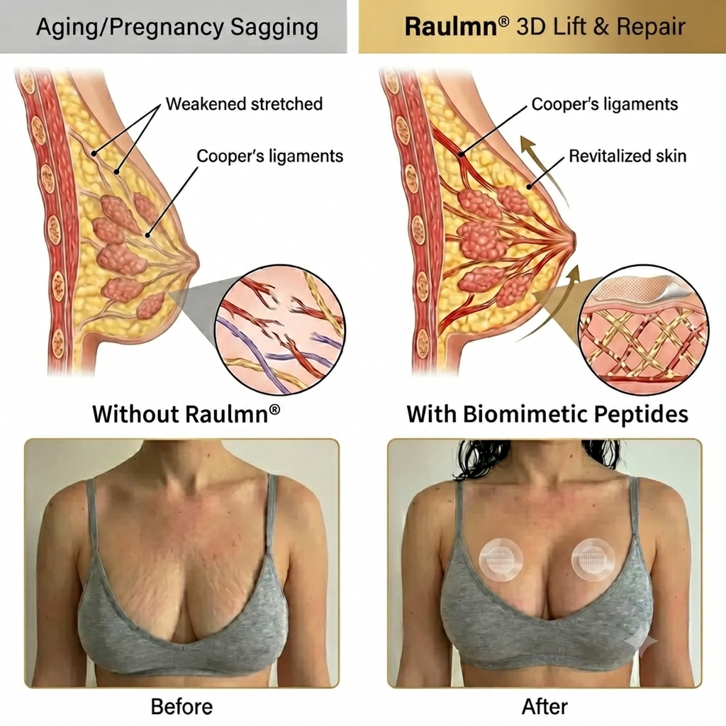 🔥Limited-time 80% sale--Raulmn Targeted Breast Enhancement Advanced Nano-Microneedle Patches
