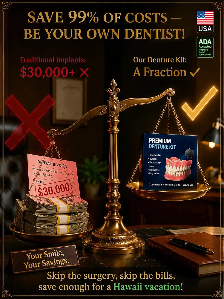 Raulmn® Premium Complete Dentures | Comfortable, Natural-Looking Smile