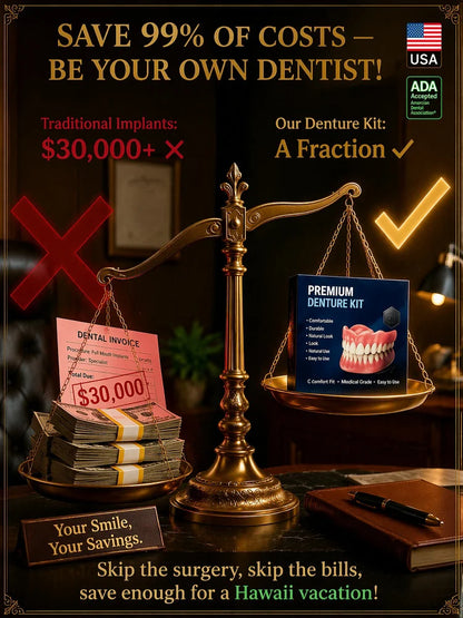 Raulmn® Premium Complete Dentures | Comfortable, Natural-Looking Smile