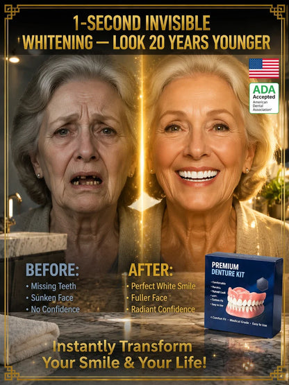 Raulmn® Premium Complete Dentures | Comfortable, Natural-Looking Smile